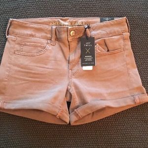 Khaki American Eagle shorts